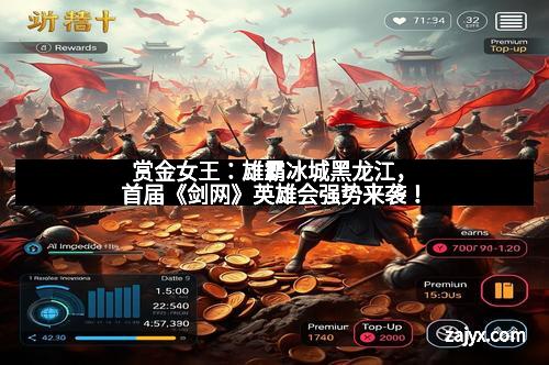 赏金女王：雄霸冰城黑龙江，首届《剑网》英雄会强势来袭！